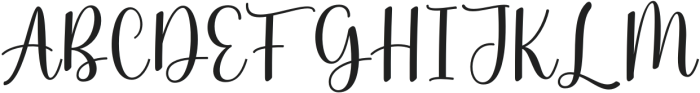 WelcomeHome-Regular otf (400) Font UPPERCASE