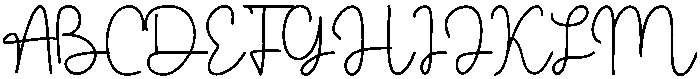 Welcoming Regular otf (400) Font UPPERCASE