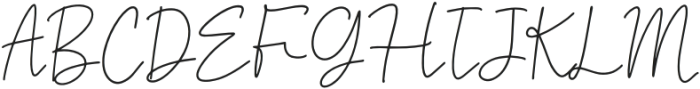 Weldatelia Regular otf (400) Font UPPERCASE