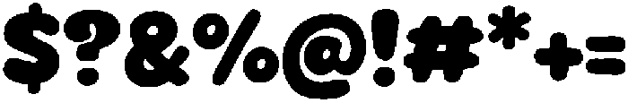 Welfresh otf (400) Font OTHER CHARS