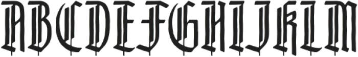 Wellfoge Regular otf (400) Font UPPERCASE