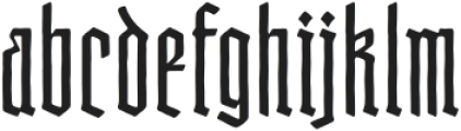 Wellfoge Regular otf (400) Font LOWERCASE