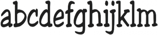 Welling Way Condensed Regular otf (400) Font LOWERCASE