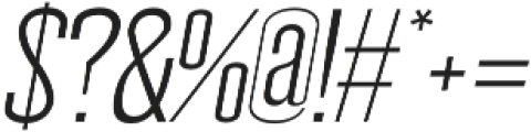 Wellston Light Italic otf (300) Font OTHER CHARS