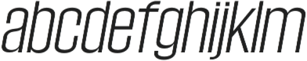 Wellston Light Italic otf (300) Font LOWERCASE