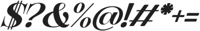 WelthCatritz-Italic otf (400) Font OTHER CHARS