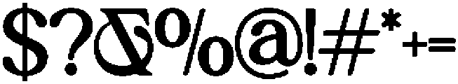 WenRomun-Regular otf (400) Font OTHER CHARS