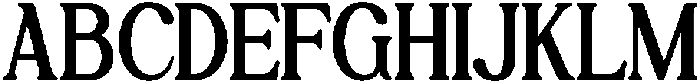 WenRomun-Regular otf (400) Font UPPERCASE