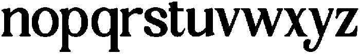 WenRomun-Regular otf (400) Font LOWERCASE