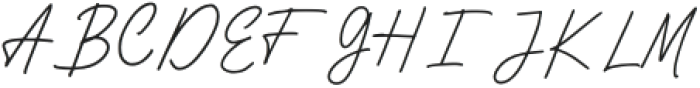 Wening-Regular otf (400) Font UPPERCASE