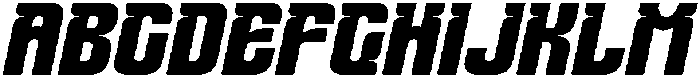 Wepoire Italic otf (400) Font UPPERCASE