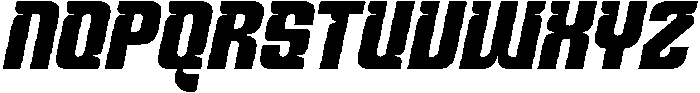 Wepoire Italic otf (400) Font UPPERCASE