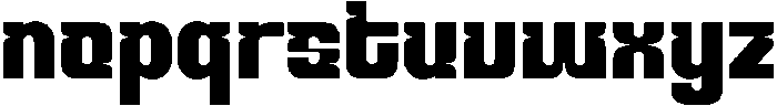 Wepoire Regular otf (400) Font LOWERCASE