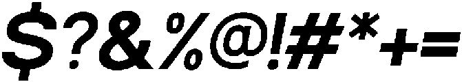 Werk-Neue Bold-Italic otf (700) Font OTHER CHARS