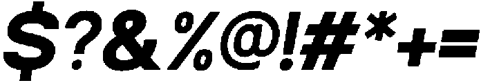 Werk-Neue ExtraBold-Italic otf (700) Font OTHER CHARS