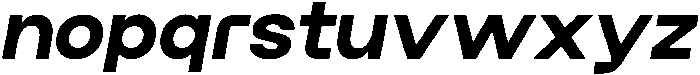 Werk-Neue ExtraBold-Italic otf (700) Font LOWERCASE