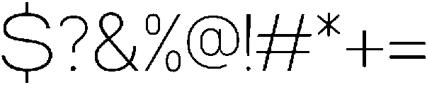 Werk-Neue ExtraLight otf (200) Font OTHER CHARS
