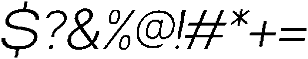 Werk-Neue Light-Italic otf (300) Font OTHER CHARS