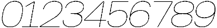 Werk-Neue Thin-Italic otf (100) Font OTHER CHARS