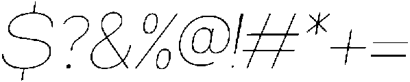 Werk-Neue Thin-Italic otf (100) Font OTHER CHARS