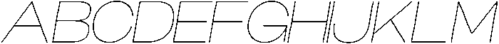 Werk-Neue Thin-Italic otf (100) Font UPPERCASE