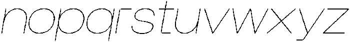 Werk-Neue Thin-Italic otf (100) Font LOWERCASE