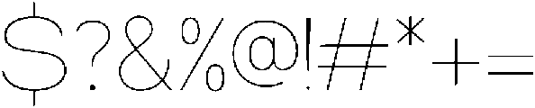 Werk-Neue Thin otf (100) Font OTHER CHARS