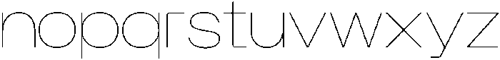 Werk-Neue Thin otf (100) Font LOWERCASE