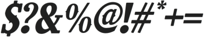 West Carabao Italic otf (400) Font OTHER CHARS