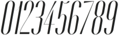 West End Limited regular-italic otf (400) Font OTHER CHARS