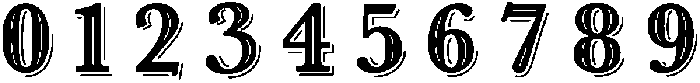 West End Shadow otf (400) Font OTHER CHARS