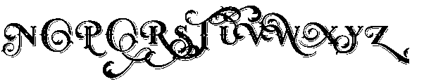 West End Shadow otf (400) Font UPPERCASE