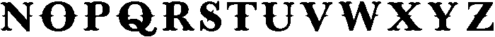 West End Simple otf (400) Font LOWERCASE
