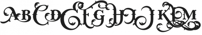 West End Simple otf (400) Font UPPERCASE