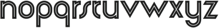 West Touru Regular otf (400) Font LOWERCASE