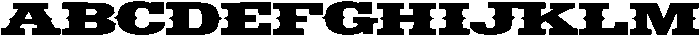 West Wanted Regular otf (400) Font UPPERCASE