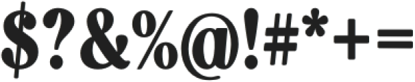 WestAvenue-Regular otf (400) Font OTHER CHARS