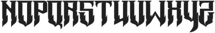 Westa Gothic Regular otf (400) Font LOWERCASE