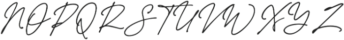Westbury Signature alt 1 otf (400) Font UPPERCASE