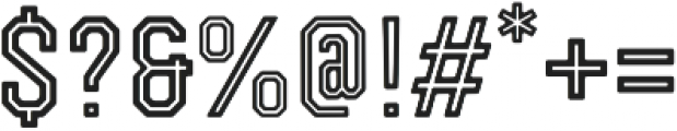 Westcraft Sans Soft Inline otf (400) Font OTHER CHARS