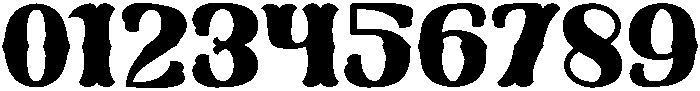 Western Cowboy Regular otf (400) Font OTHER CHARS