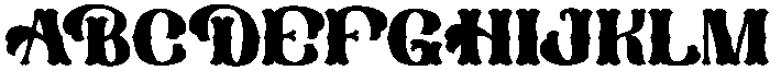 Western Cowboy Regular otf (400) Font UPPERCASE