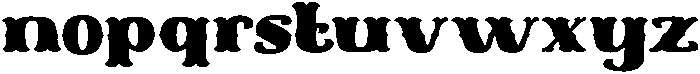 Western Cowboy Regular otf (400) Font LOWERCASE