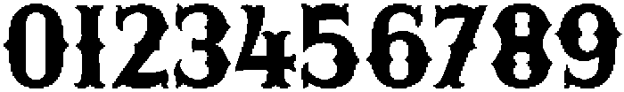 Western Goldrush Regular otf (400) Font OTHER CHARS