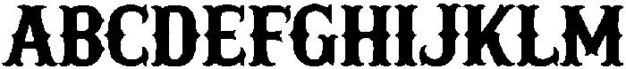 Western Goldrush Regular otf (400) Font UPPERCASE