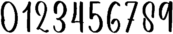 Western Regular otf (400) Font OTHER CHARS