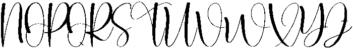 Western Regular otf (400) Font UPPERCASE