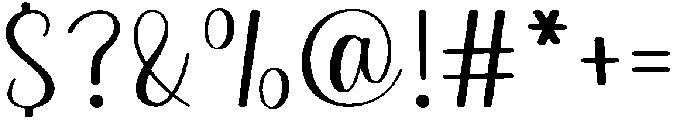 Western Regular otf (400) Font OTHER CHARS