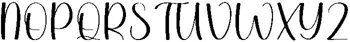 Western Regular otf (400) Font UPPERCASE