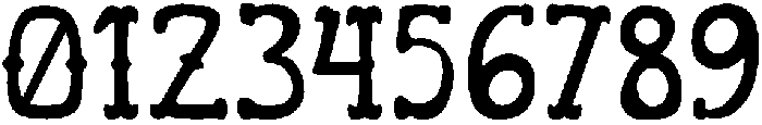 Western Regular otf (400) Font OTHER CHARS